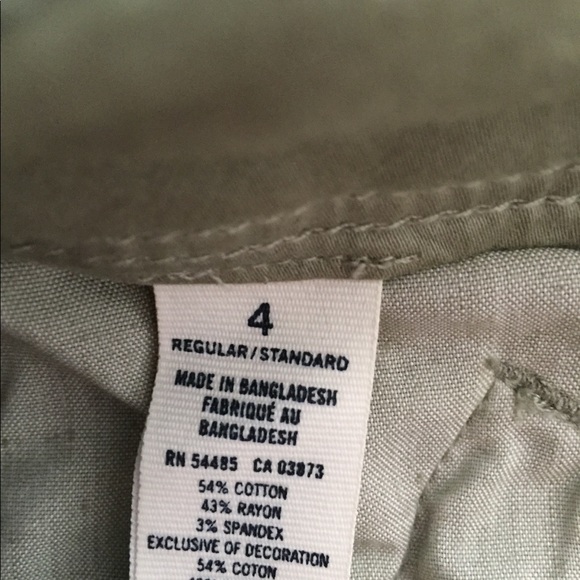 American Eagle Olive Moto Pants Size 4 - Picture 8 of 8